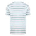 Blanc - Outremer clair - Back - Front Row - T-shirt - Homme