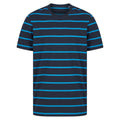 Bleu marine - Bleu mer - Front - Front Row - T-shirt - Homme