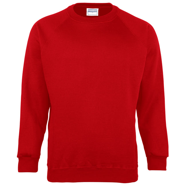 Rouge - Front - Maddins - Sweatshirt - Homme