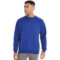 Bleu roi - Back - Maddins - Sweatshirt - Homme