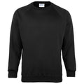 Noir - Front - Maddins - Sweatshirt - Homme