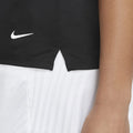 Noir - Blanc - Side - Nike - Polo VICTORY - Femme