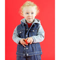 Bleu - Side - Larkwood - Veste en jean - Enfant