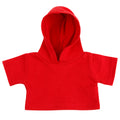 Rouge - Front - Mumbles - T-shirt à capuche 100% coton pour peluche Mumbles