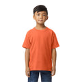 Orange - Front - Gildan - T-shirt SOFTSTYLE - Enfant