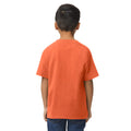 Orange - Back - Gildan - T-shirt SOFTSTYLE - Enfant