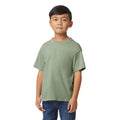 Vert de gris - Front - Gildan - T-shirt SOFTSTYLE - Enfant