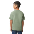 Vert de gris - Back - Gildan - T-shirt SOFTSTYLE - Enfant