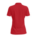 Rouge - Back - Adidas - Polo PRIMEGREEN - Femme