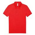 Rouge - Front - B&C - Polo - Homme