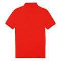 Rouge - Back - B&C - Polo - Homme