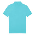 Turquoise - Back - B&C - Polo - Homme