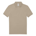 Taupe clair - Front - B&C - Polo - Homme