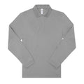 Gris chiné - Front - B&C - Polo MY - Homme