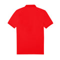 Rouge tomate - Back - B&C - Polo MY ECO - Homme