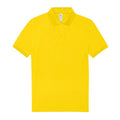 Jaune vif - Front - B&C - Polo MY - Homme