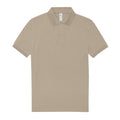 Taupe clair - Front - B&C - Polo MY - Homme
