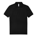 Noir - Front - B&C - Polo MY - Homme