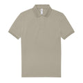 Gris - Front - B&C - Polo MY - Homme