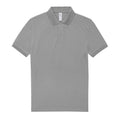 Gris chiné - Front - B&C - Polo MY - Homme