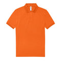 Orange - Front - B&C - Polo MY - Homme