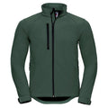Vert bouteille - Front - Russell - Veste softshell - Homme