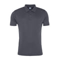 Charbon - Front - AWDis Cool - Polo COOL SMOOTH - Adulte