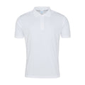 Blanc - Front - AWDis Cool - Polo COOL SMOOTH - Adulte