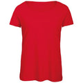 Rouge - Front - B&C - T-shirt - Femme
