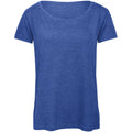 Bleu roi Chiné - Front - B&C - T-shirt - Femme