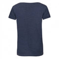 Bleu marine chiné - Back - B&C - T-shirt - Femme