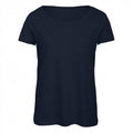 Bleu marine - Front - B&C - T-shirt - Femme