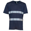 Bleu marine - Front - Yoko - T-shirt - Homme