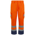 Orange fluo - Front - PRORTX - Pantalon cargo - Homme