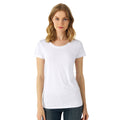 Blanc - Side - B&C - T-shirt - Femme
