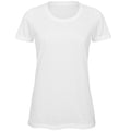 Blanc - Front - B&C - T-shirt - Femme