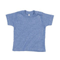 Bleu chiné - Front - Babybugz - T-shirt - Bébé