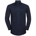 Bleu marine vif - Front - Russell - Chemise - Homme