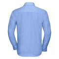 Bleu ciel vif - Back - Russell Collection - Chemise ULTIMATE - Homme