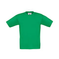 Vert - Front - B&C - T-shirt EXACT - Enfant