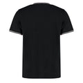 Noir - Blanc - Rouge - Back - Kustom Kit - T-shirt - Homme