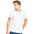 Blanc - Rouge - Bleu roi - Back - Kustom Kit - T-shirt - Homme