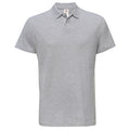 Gris - Front - B&C - Polo ID.001 - Homme