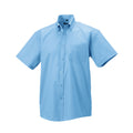 Bleu ciel vif - Front - Russell Collection - Chemise ULTIMATE - Homme