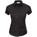 Noir - Front - Russell Collection - Chemisier - Femme
