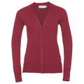 Canneberge Chiné - Front - Russell Collection - Cardigan - Femme