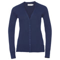 Denim Chiné - Front - Russell Collection - Cardigan - Femme