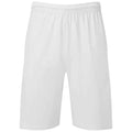 Blanc - Front - Fruit of the Loom - Short jersey ICONIC - Homme