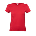 Rouge - Front - B&C - T-shirt E190 - Femme