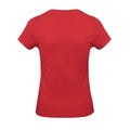 Rouge - Back - B&C - T-shirt E190 - Femme
